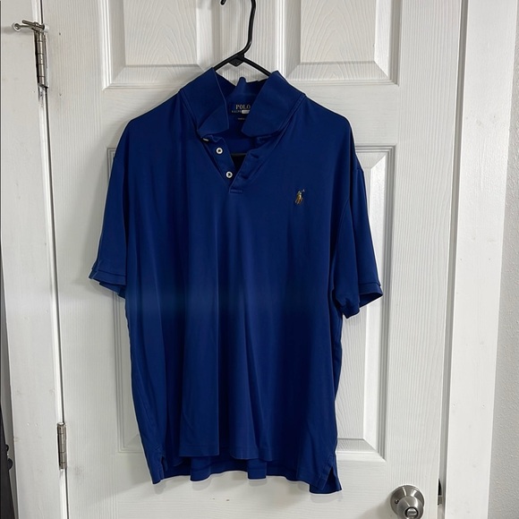 Polo by Ralph Lauren Blue Polo Shirt with Soft Fabric - Picture 1 of 5